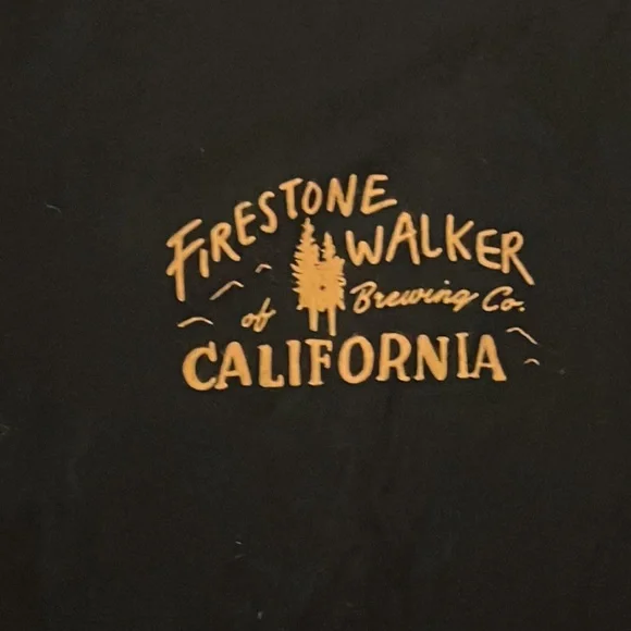 Firestone Walker Brewing California‎ Coastal Map Black Tshirt, Sz 2XL - Picture 3 of 7